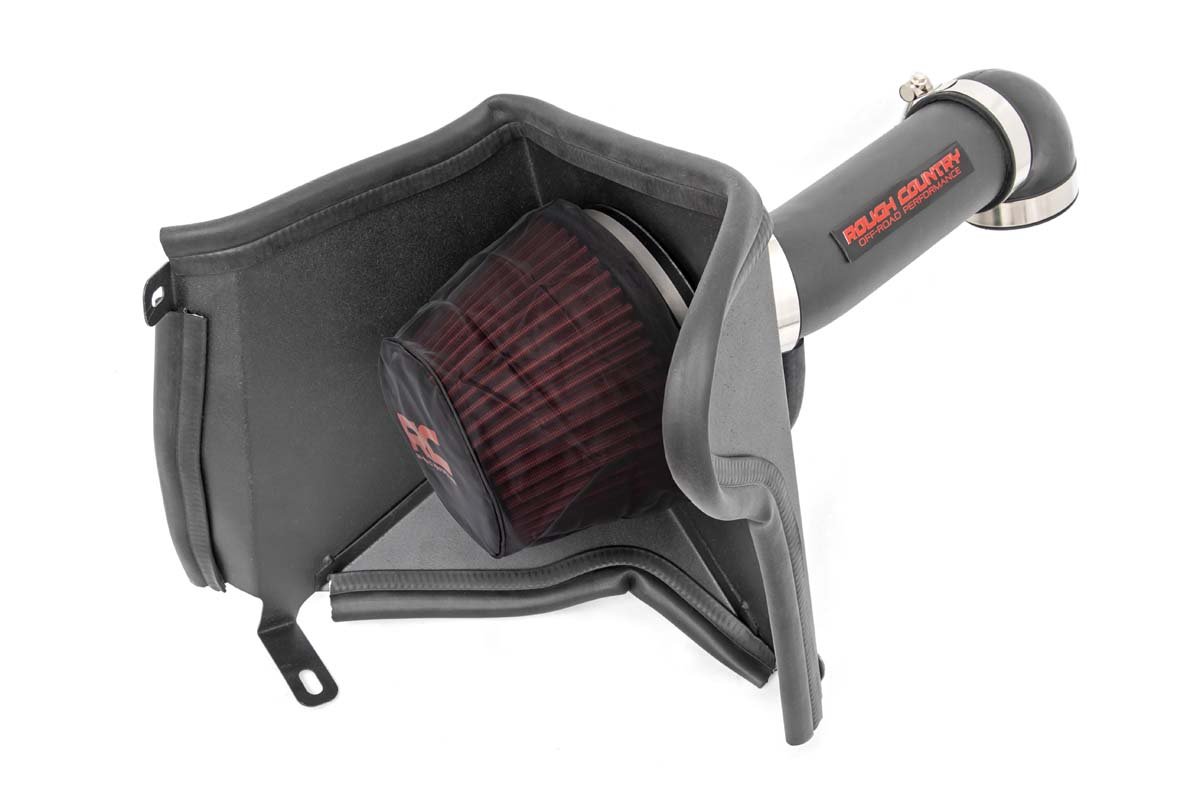 Jeep Cherokee Performance Air Intake - Rough Country - Cold Air Intake Kit 4.0L Pre Filter - '91-'01